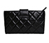 Glazed Calfskin Quilted Coco Pleats Clutch, &pound;1,200, Back view